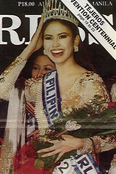marina benipayo miss world|Marina Benipayo shares about her Miss World 1992 experience .